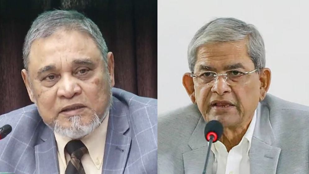 বিএনপির মহাসচিব সিইসি নাসির উদ্দিনের সঙ্গে বৈঠকে