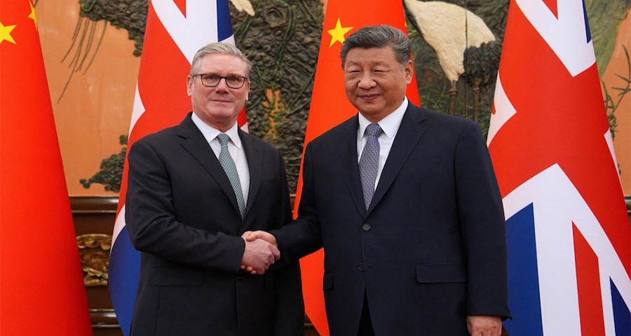 ব্রিটিশ প্রধানমন্ত্রী চীনের সঙ্গে সম্পর্ক জোরদারকে জরুরি মনে করেন