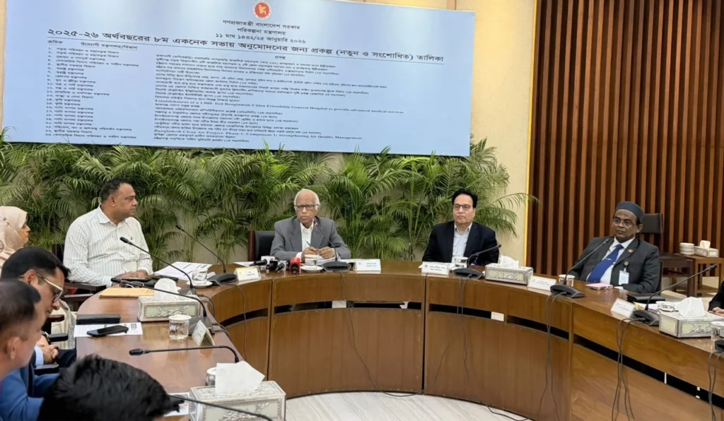 ৪৫ হাজার ১৯১ কোটি টাকার ২৫ উন্নয়ন প্রকল্প অনুমোদন একনেক সভায়