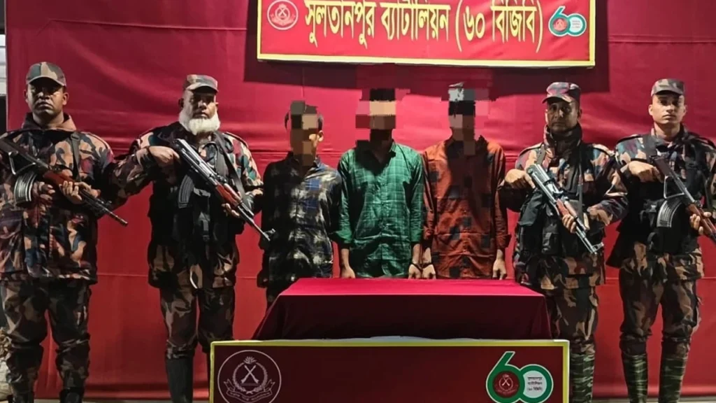কুমিল্লায় হত্যা মামলার তিন আসামি গ্রেপ্তার