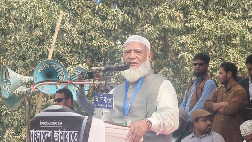 বগুড়াকে শিক্ষা ও অর্থনৈতিক সমৃদ্ধির নগরীতে রূপান্তরের প্রতিশ্রুতি দিয়েছেন ডা. শফিকুর রহমান