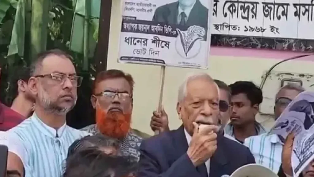 ফেনী-২ আসনে বিএনপি প্রার্থীর বিতর্কিত মন্তব্যে রাজনৈতিক উত্তাপ