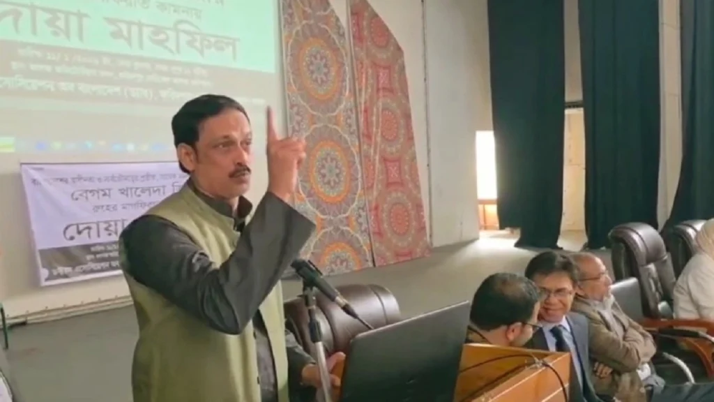 ফরিদপুর মেডিকেল কলেজে ছাত্র রাজনীতি নিষিদ্ধ থাকা সত্ত্বেও রাজনৈতিক কর্মসূচি ঘিরে উত্তেজনা