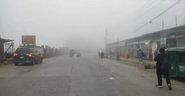 ঢাকায় ঘন কুয়াশা ও মেঘলা আকাশ, তাপমাত্রা ১২.৫ ডিগ্রি