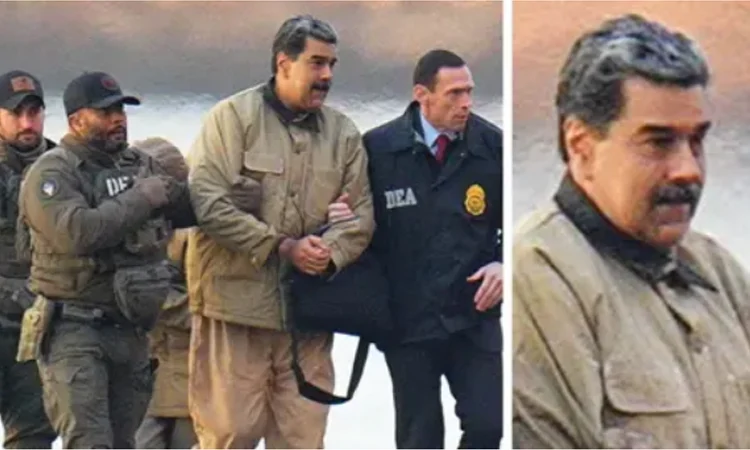 ভেনিজুয়েলার ক্ষমতাচ্যুত প্রেসিডেন্ট নিকোলাস মাদুরো নিউইয়র্ক আদালতে হাজির