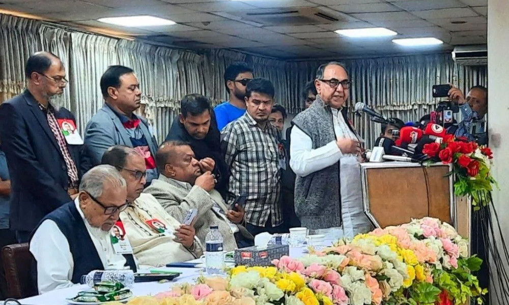 দেশের সার্বভৌমত্ব রক্ষায় আজীবন কাজের অঙ্গীকার মির্জা আব্বাসের