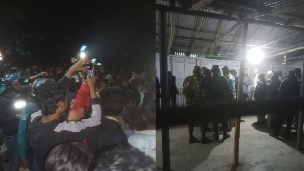 রাজশাহীতে সড়ক দুর্ঘটনায় নারীসহ তিনজন নিহত, জনতা পুলিশের উপর ক্ষুব্ধ