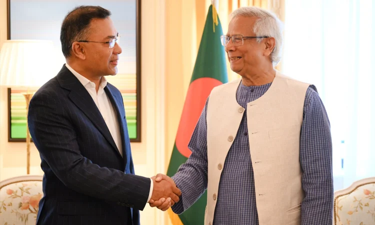 বিএনপি চেয়ারম্যান তারেক রহমান অধ্যাপক মুহাম্মদ ইউনূসের সঙ্গে বৈঠক করবেন