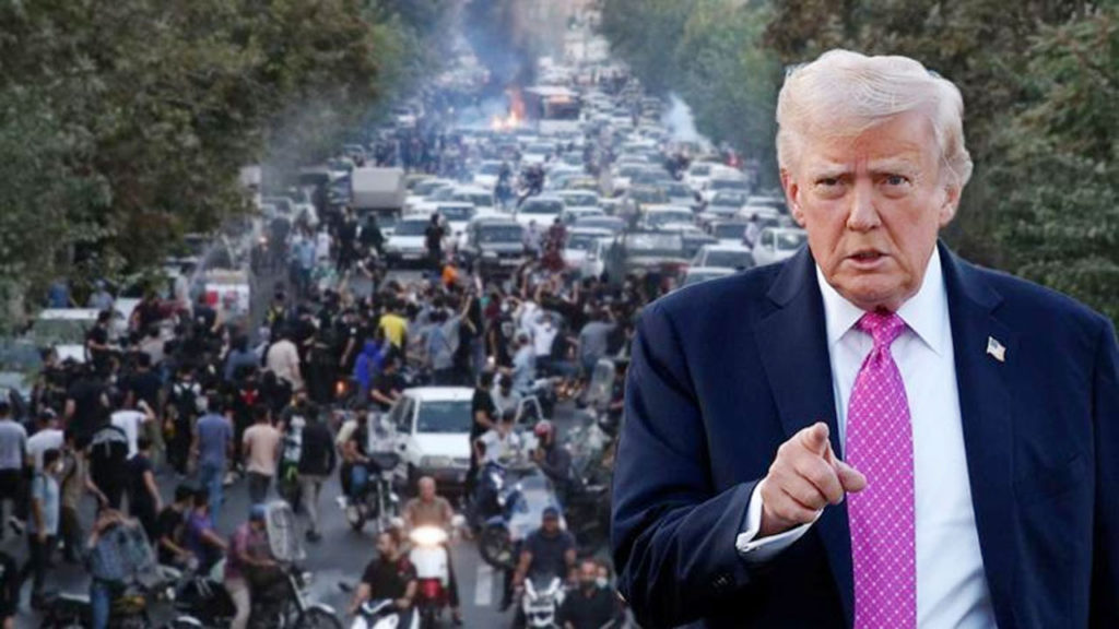 ইরানে সরকারবিরোধী আন্দোলন অব্যাহত রাখতে জনতার প্রতি ট্রাম্পের আহ্বান