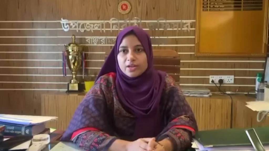 ব্রাহ্মণবাড়িয়ার বাঞ্ছারামপুর ইউএনও ফেরদৌস আরা প্রয়াত