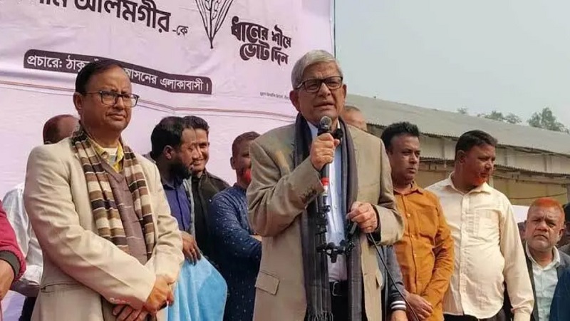 জামায়াতের ভূমিকা ও অন্তর্বর্তী সরকারের কার্যক্রম নিয়ে ঠাকুরগাঁওয়ে মির্জা ফখরুলের বক্তব্য