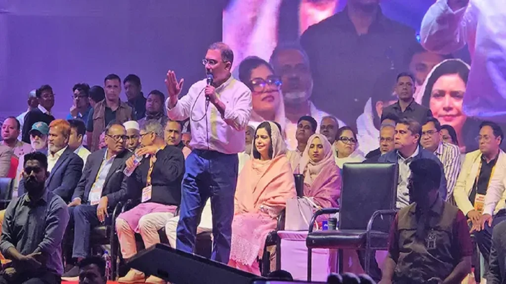 বাংলাদেশ কারো ব্যক্তিগত সম্পত্তি নয়—টাঙ্গাইলে নির্বাচনি জনসভায় তারেক রহমান