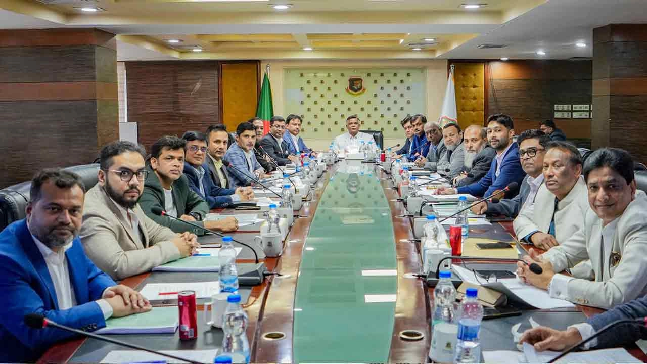 বাংলাদেশ ক্রিকেট বোর্ডের পরিচালনা পর্ষদের ভার্চুয়াল সভা অনুষ্ঠিত হবে রোববার