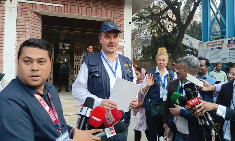 ইইউ পর্যবেক্ষক মিশন বলছে, জাতীয় নির্বাচন বাংলাদেশের গণতন্ত্রের জন্য গুরুত্বপূর্ণ