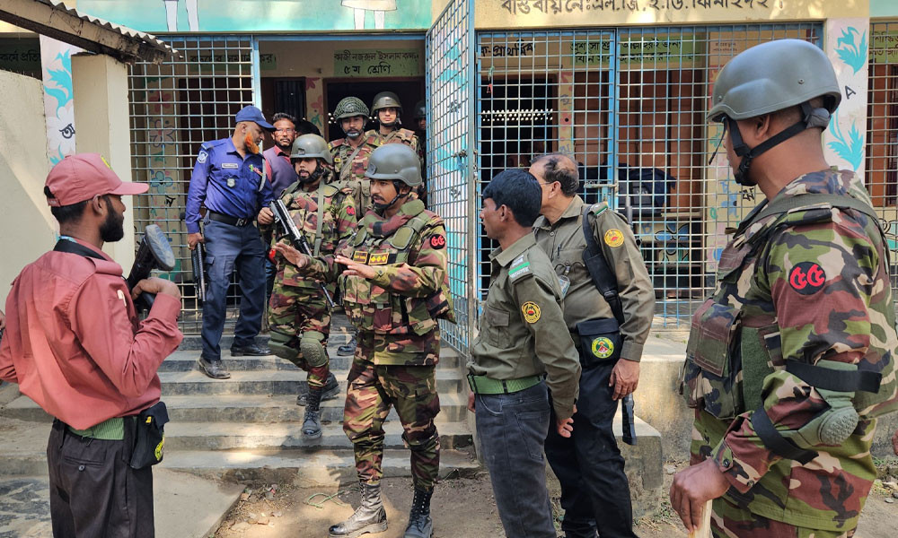 ঝিনাইদহের চার আসনে ভোট নিরাপত্তা জোরদার