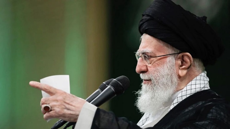 ইরানে চলমান অস্থিরতার পেছনে যুক্তরাষ্ট্র ও ইসরাইলের ভূমিকার অভিযোগ খামেনির