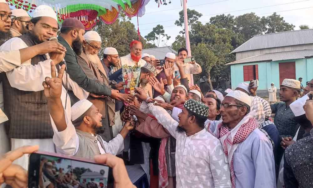 ফরিদপুর-২ আসনে ইসলামী আন্দোলনের শতাধিক নেতা খেলাফত মজলিসে যোগদান