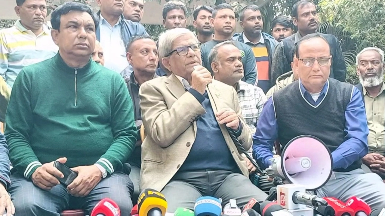 ভোট ইঞ্জিনিয়ারিংয়ের আশঙ্কা দেখছি না, নির্বাচন সুষ্ঠু হবে—মির্জা ফখরুল