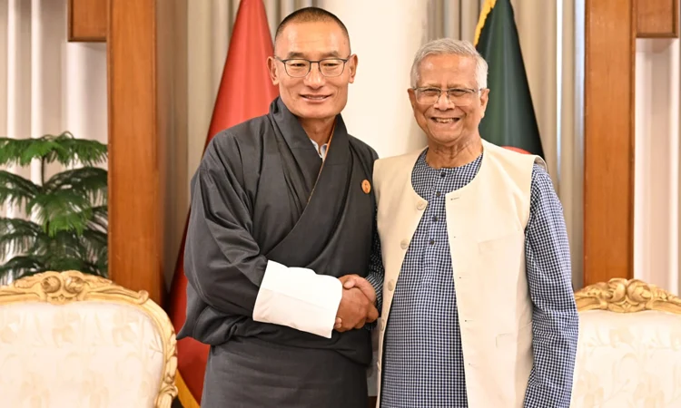 ড. ইউনূসের সঙ্গে ভুটানের প্রধানমন্ত্রীর সাক্ষাৎ, নির্বাচন আয়োজনের প্রশংসা