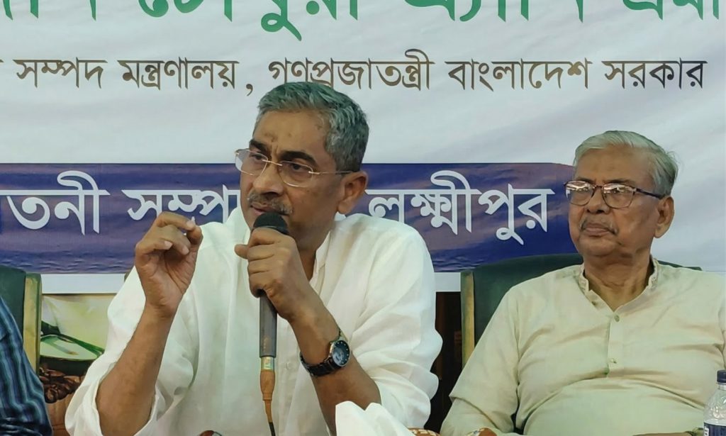 ক্ষমতা নয়, আমরা রাষ্ট্রীয় দায়িত্ব নিয়েছি : পানিসম্পদ মন্ত্রী এ্যানি