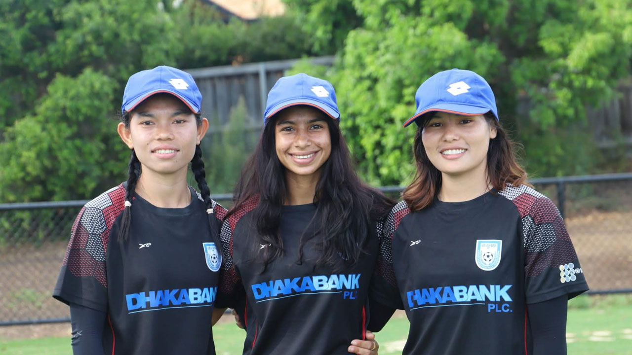 বাংলাদেশ নারী ফুটবল দলের প্রস্তুতি সিডনিতে