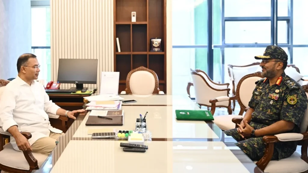 প্রধানমন্ত্রী ও আনসার-ভিডিপি মহাপরিচালকের সৌজন্য সাক্ষাৎ