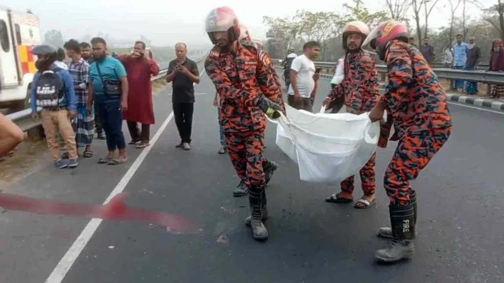 মুন্সীগঞ্জের শ্রীনগরে মোটরসাইকেল দুর্ঘটনায় যুবক নিহত