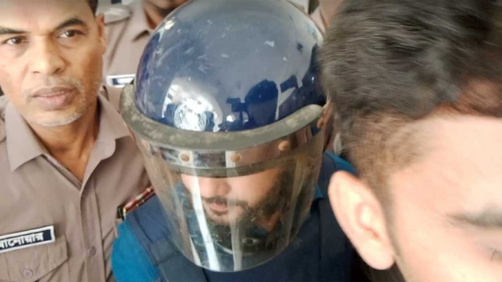 গুলশান থানার হত্যা মামলায় কনটেন্ট ক্রিয়েটর আর এস ফাহিম চৌধুরী কারাগারে প্রেরণ