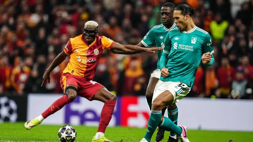 গালাতাসারাই লিভারপুলকে হারিয়ে চ্যাম্পিয়ন্স লিগে গুরুত্বপূর্ণ জয় অর্জন