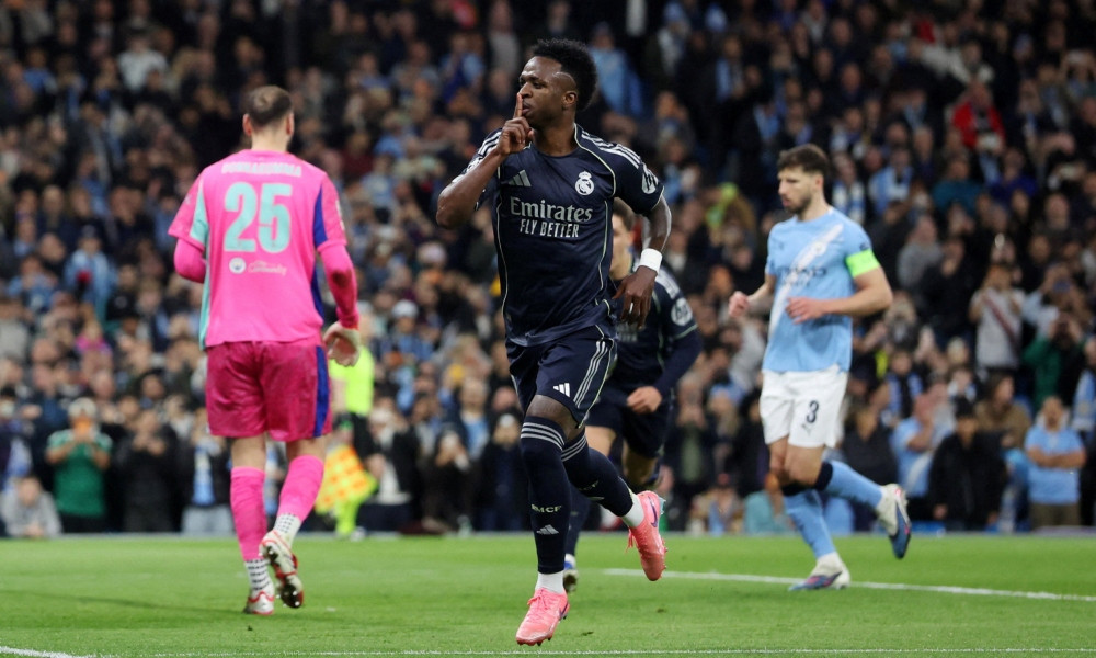 ভিনিসিয়ুসের জোড়ায় ম্যানচেস্টার সিটিকে হারিয়ে কোয়ার্টার-ফাইনালে রিয়াল মাদ্রিদ