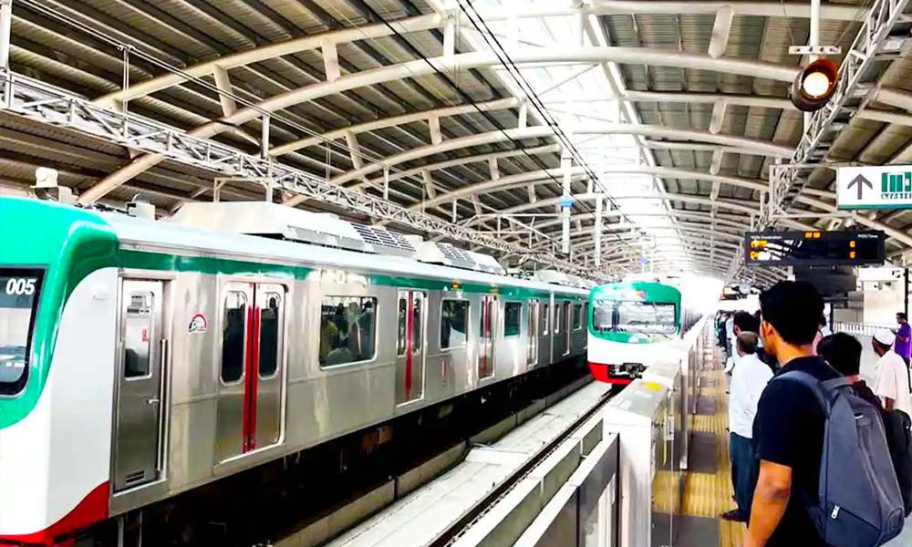 পবিত্র ঈদুল ফিতরে মেট্রো রেল চলাচলের সূচি ঘোষণা