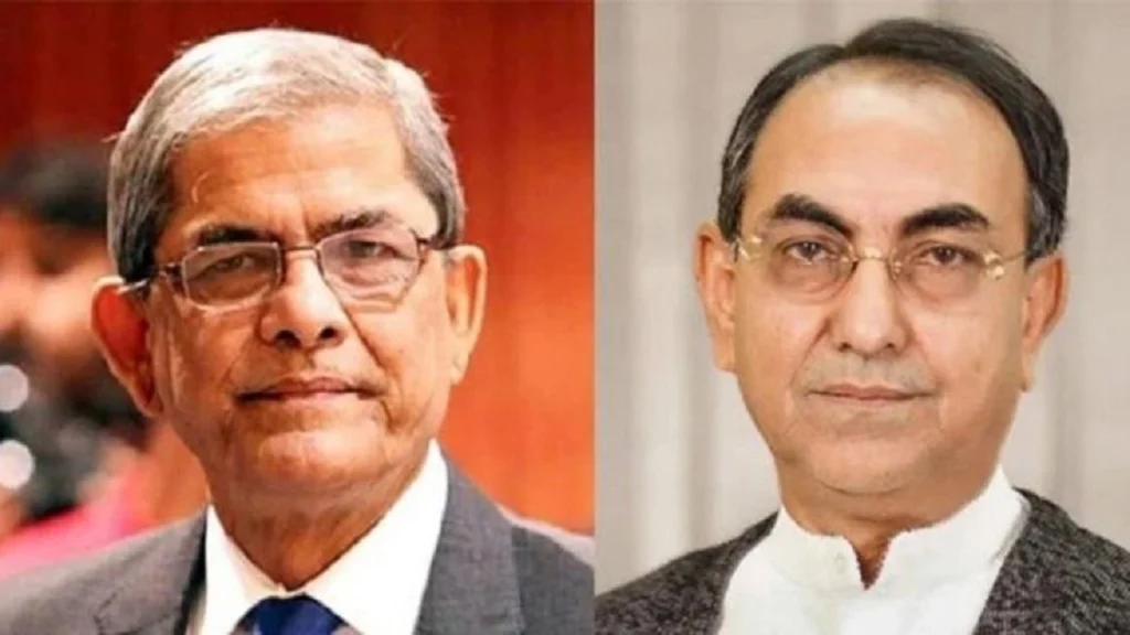 মির্জা আব্বাসের সুস্থতার জন্য দোয়া কামনা করেছেন মির্জা ফখরুল