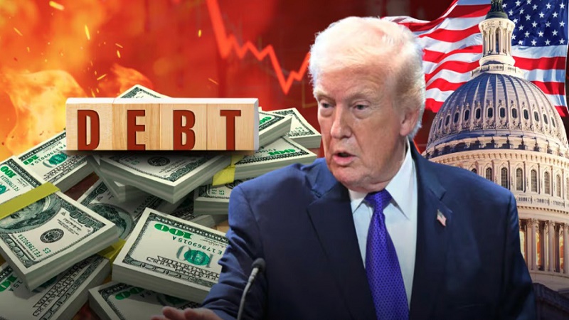 যুক্তরাষ্ট্রের জাতীয় ঋণ রেকর্ড ৩৯ ট্রিলিয়ন ডলার অতিক্রম