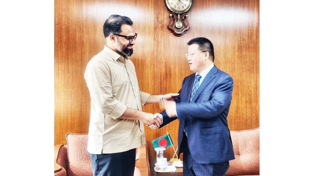 চীনের বিনিয়োগ ও প্রযুক্তি সহযোগিতা চায় বাংলাদেশ ক্রীড়া খাতের আধুনিকায়নে