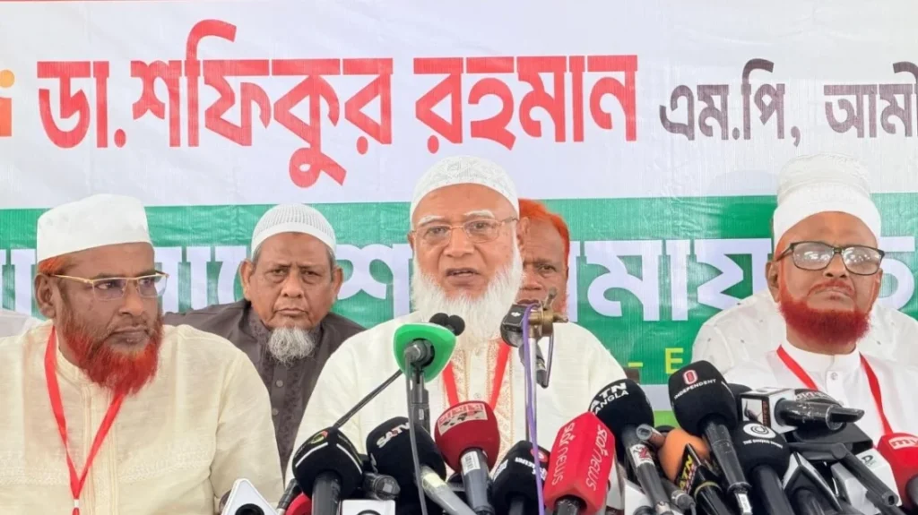 জাতীয় সংকট মোকাবিলায় ৯ দফা প্রস্তাবনা ও নির্বাচনী রোডম্যাপের দাবি জামায়াতে ইসলামীর
