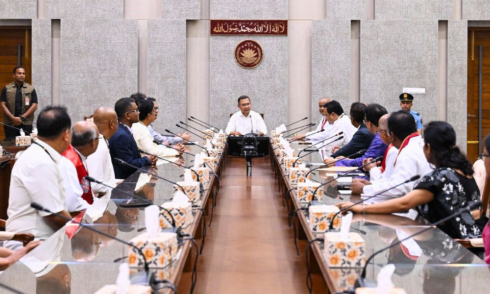 বাংলাদেশে ইস্টার সানডে উদযাপন, প্রধানমন্ত্রীর সঙ্গে প্রোটেস্ট্যান্ট চার্চ নেতাদের শুভেচ্ছা বিনিময়