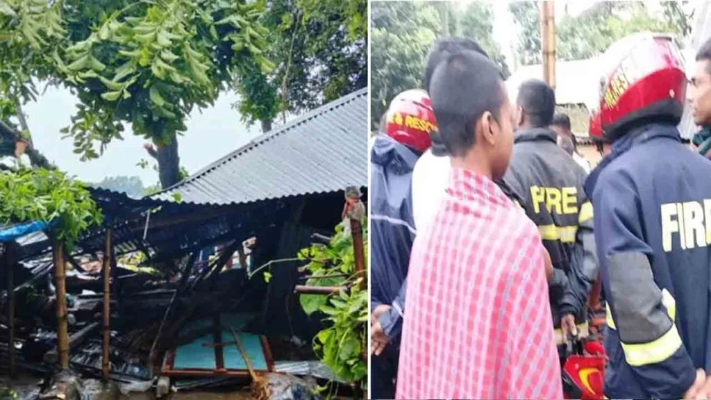 জামালপুরে ঝড়ে গাছ চাপা পড়ে মা ও দুই মেয়ের মৃত্যু