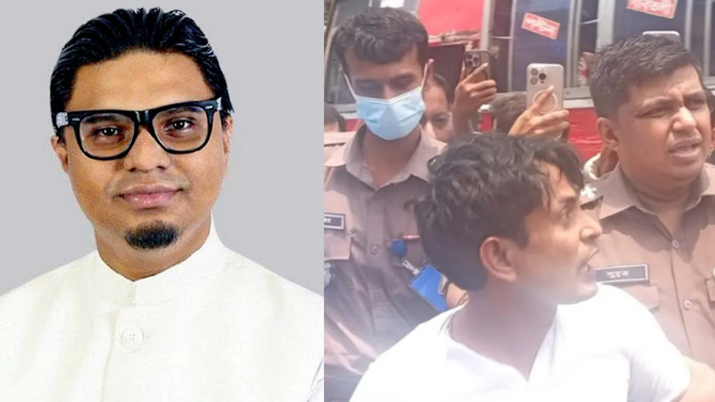 রাশেদ প্রধানের বক্তব্য ঘিরে উত্তেজনা, বাড়ির সামনে কর্মসূচিতে এক ব্যক্তি আটক