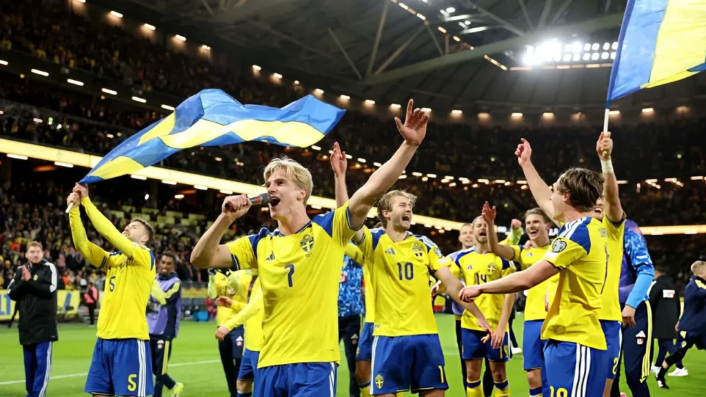 সুইডেনকে বিশ্বকাপের টিকিট এনে দিল ৩-২ গোলে পোল্যান্ডের হার