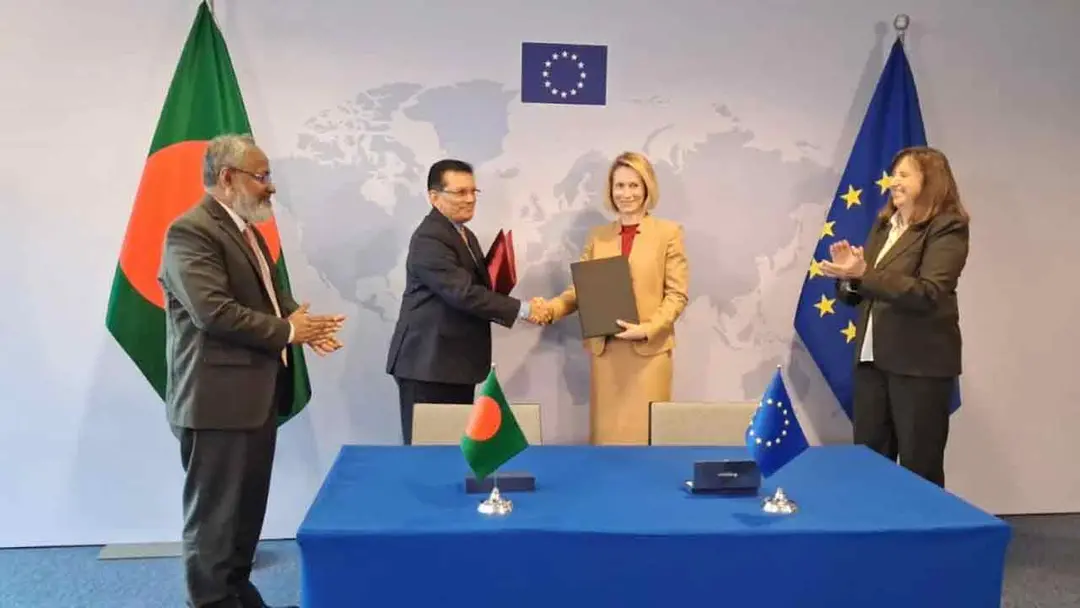 বাংলাদেশ-ইউরোপীয় ইউনিয়ন সম্পর্কের নতুন অধ্যায়: অংশীদারত্ব ও সহযোগিতা চুক্তি স্বাক্ষরিত