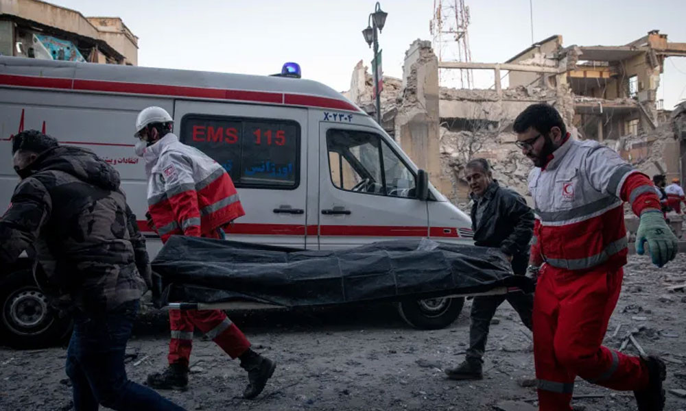 ইরানের নার্সসহ অর্ধেকের বেশি নিহতদের তথ্য প্রকাশিত