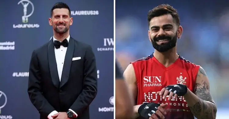 বিরাট কোহলির অনুপ্রেরণায় ক্রিকেটে আগ্রহী জকোভিচ, ভারতে আসার ইচ্ছা প্রকাশ