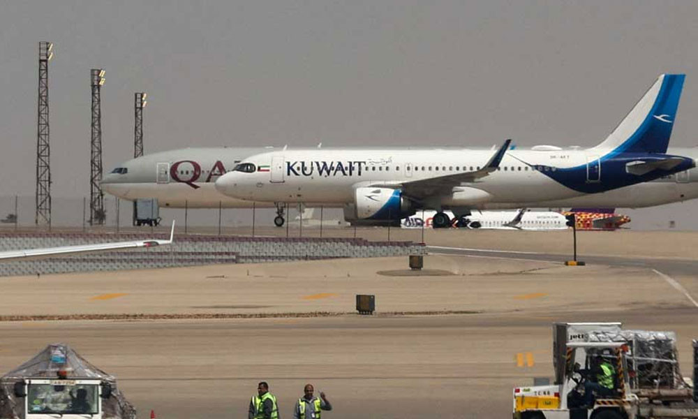 কুয়েত বিমানবন্দরে ড্রোন হামলা, জ্বালানি ট্যাংকে আগুন