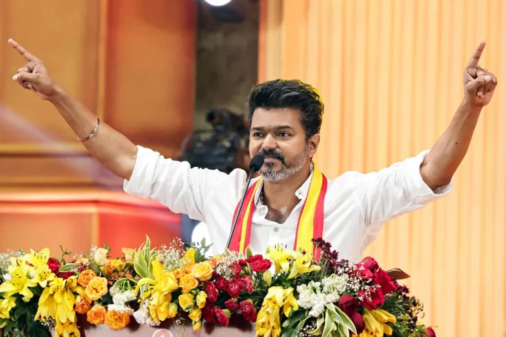 তামিলনাড়ু বিধানসভা নির্বাচন: চেন্নাইয়ের জনসভায় প্রতিপক্ষের সমালোচনার জবাবে থালাপতি বিজয়