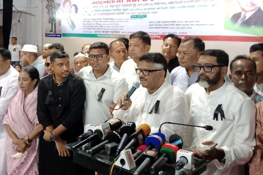 জিয়াউর রহমানের আদর্শ মুছে ফেলা যায়নি: নাটোরে হুইপ দুলু