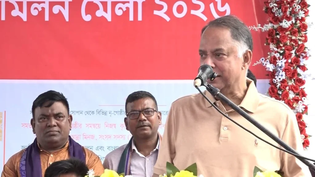 ক্ষুদ্র নৃ-গোষ্ঠীর স্বকীয়তা রক্ষায় বাংলাদেশী জাতীয়তাবাদই মূল ভিত্তি: বিদ্যুৎ ও জ্বালানিমন্ত্রী