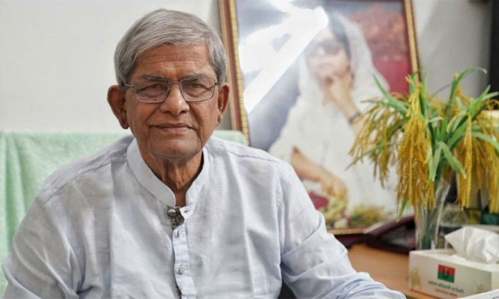 ঈদুল আজহা মানবজাতিকে সম্প্রীতির অটুট বন্ধনে আবদ্ধ করে: মির্জা ফখরুল