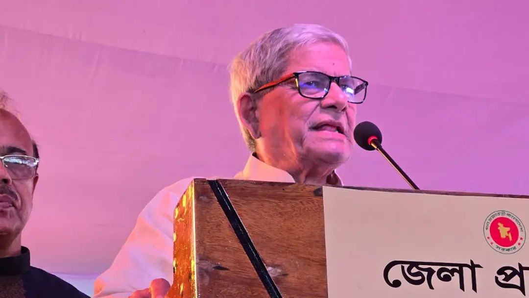 শান্তি ও স্থিতিশীলতা রক্ষায় দেশপ্রেমিক হওয়ার আহ্বান মির্জা ফখরুল ইসলাম আলমগীরের