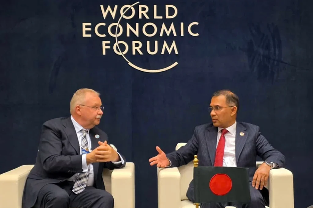 PM Tarique Rahman Urges WEF to Support Climate-Vulnerable Delta Nations