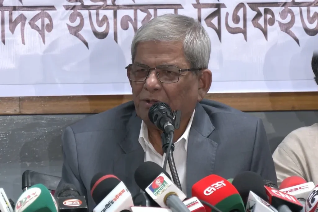 আওয়ামী লীগ ও গণতন্ত্র একসঙ্গে যায় না: মির্জা ফখরুল